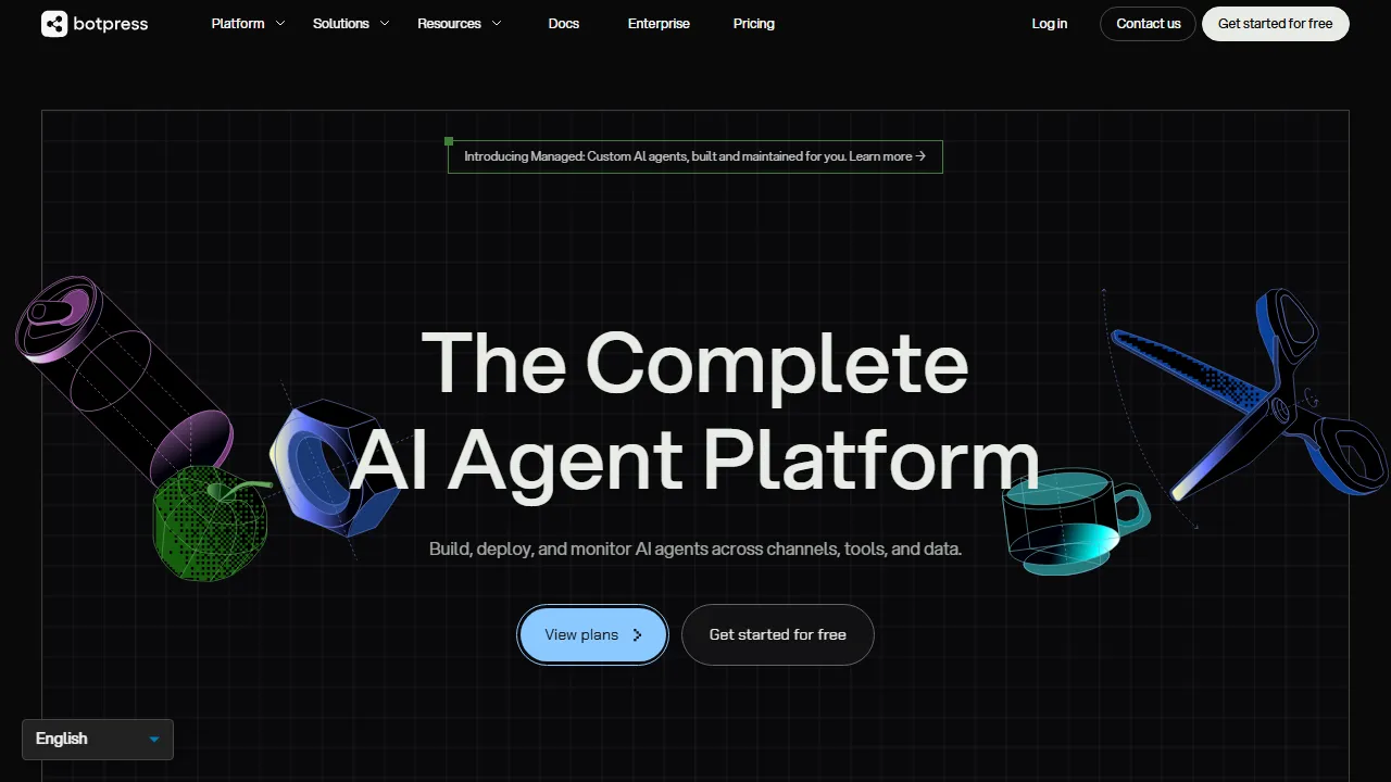 Botpress 스크린샷