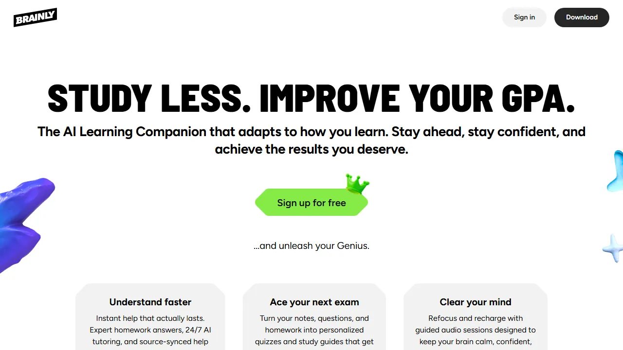 Brainly 스크린샷