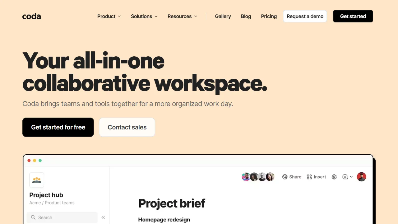 Coda AI 스크린샷