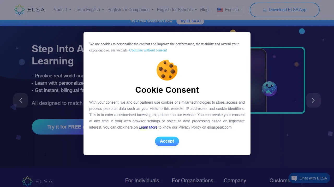 ELSA Speak 스크린샷