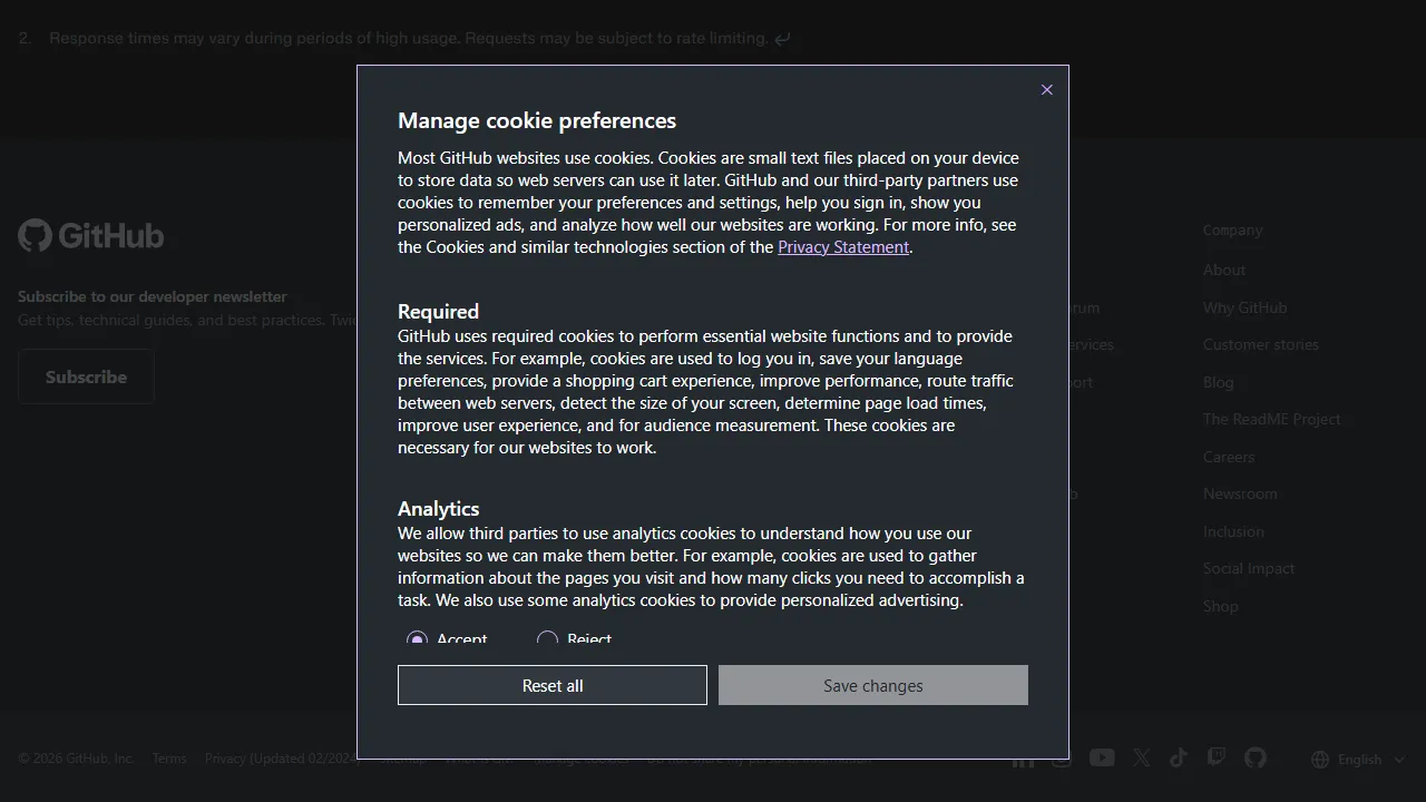 GitHub Copilot 스크린샷