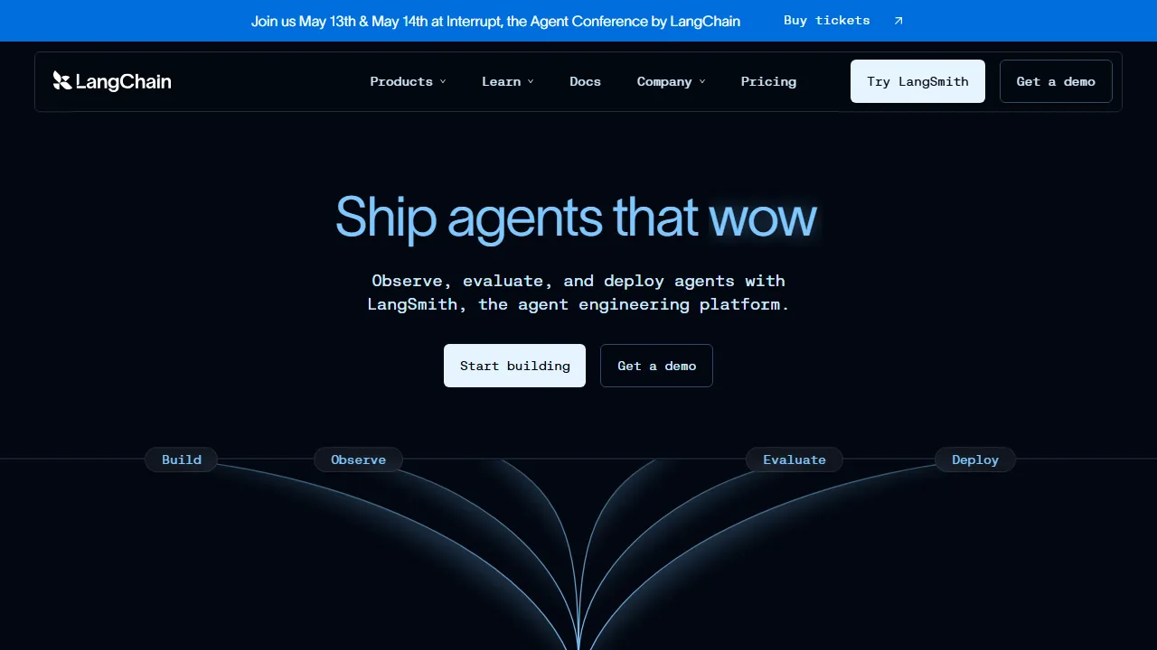 LangChain 스크린샷