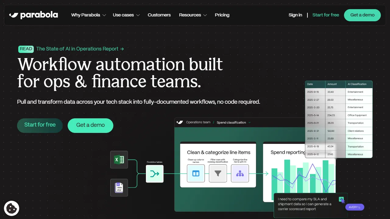 Parabola 스크린샷