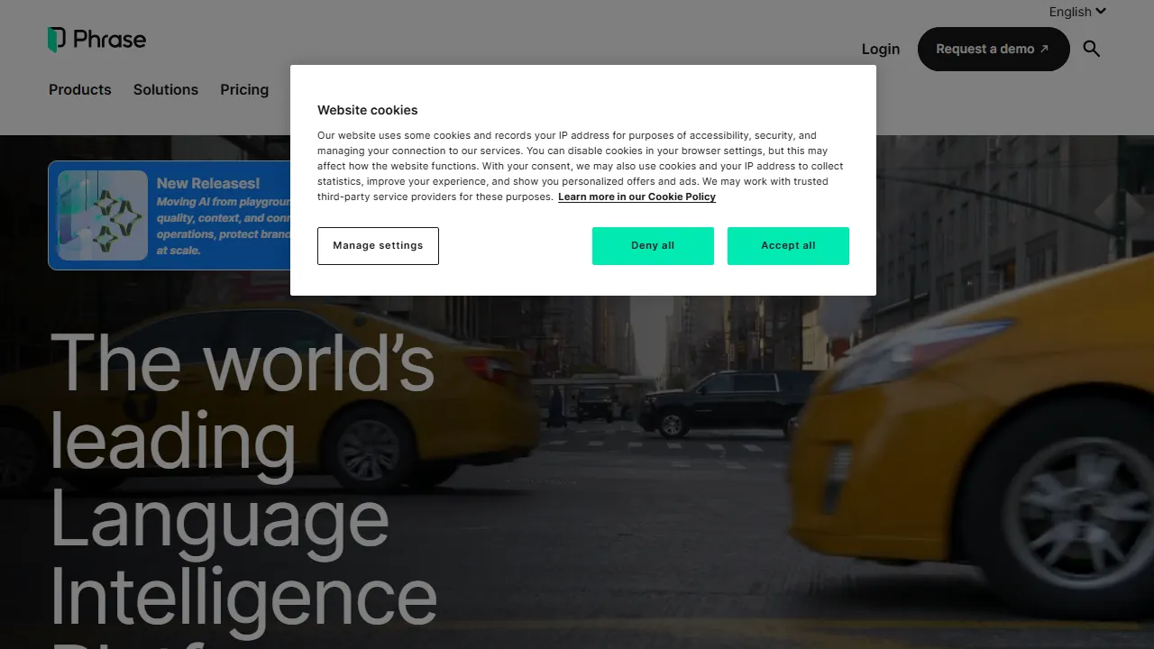 Phrase (Memsource) 스크린샷