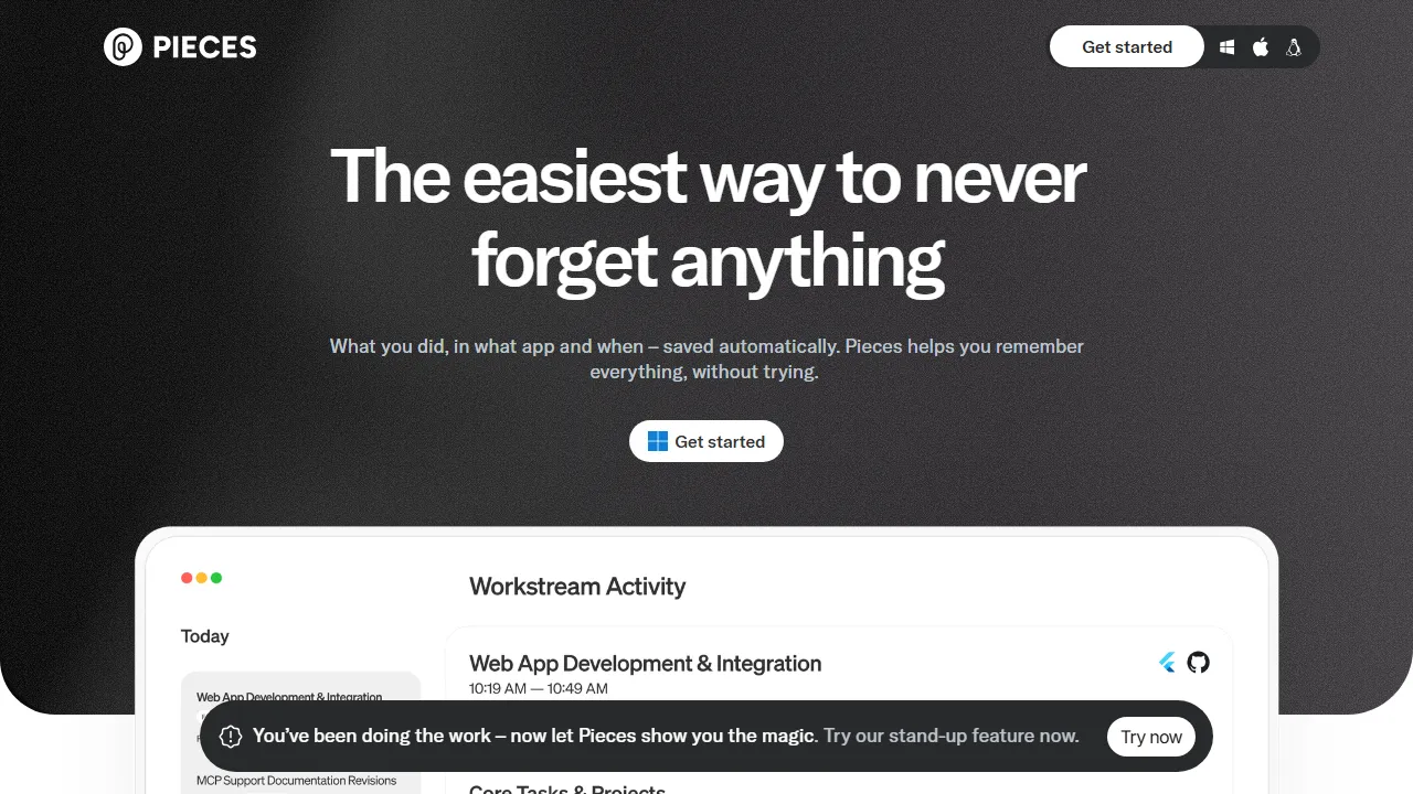Pieces for Developers 스크린샷