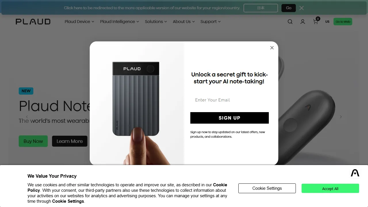 Plaud Note 스크린샷