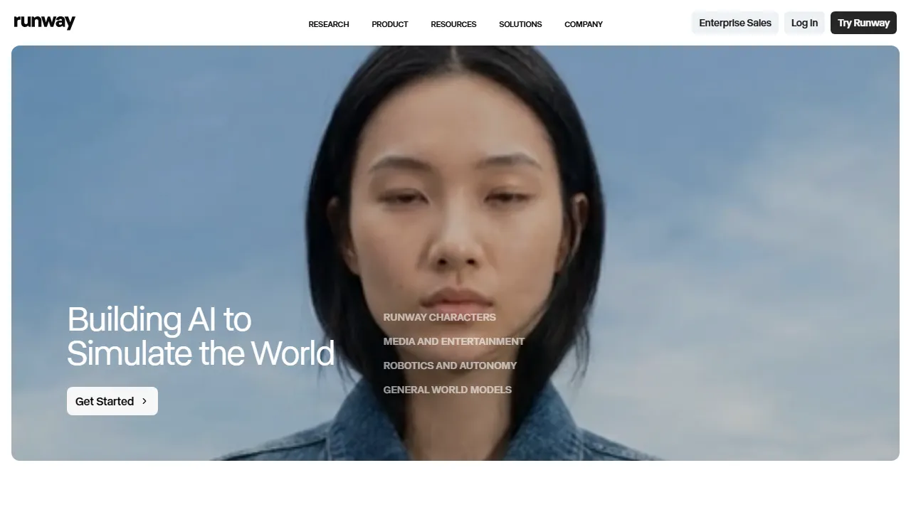 Runway Gen-3 Design 스크린샷